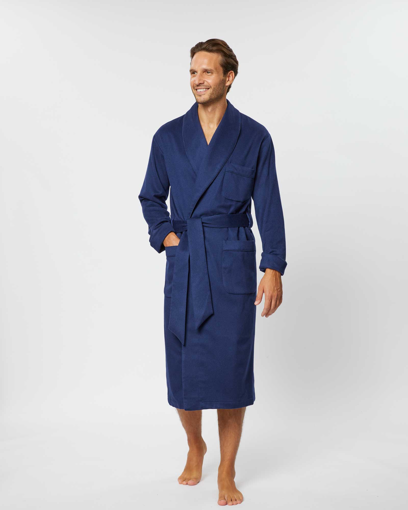 Men's Luxury Robe And Pajamas In 2XL, 3XL, 4XL And 5XL | Baturina Homewear  | Mens silk pajamas, Mens dressing gown, Men's robes